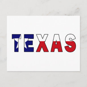 Texas Flag Briefkaart