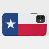 Texas Flag Case-Mate iPhone Case (Achterkant (horizontaal))