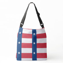 Texas Flag Cross Body Tas