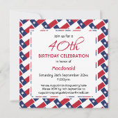 TEXAS FLAG Custom Birthday Celebran Texan Kaart (Voorkant)