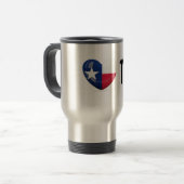 Texas Flag Cutout Reisbeker (Voorkant links)
