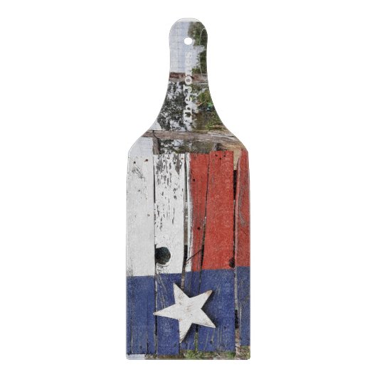 Texas Flag Cutting and Serving Board Snijplank (Voorkant)