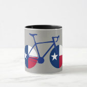 Texas Flag Cycling Mok (Midden)