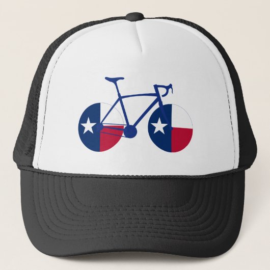 Texas Flag Cycling Trucker Pet (Voorkant)
