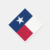 Texas Flag Dinner Napkins Servet (Hoek)