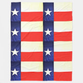 Texas Flag Fleece Blanket (Voorkant)
