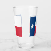 Texas Flag Glass Tumbler (Links)