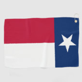 Texas Flag Golf Towel Golfhanddoek (Horizontaal)