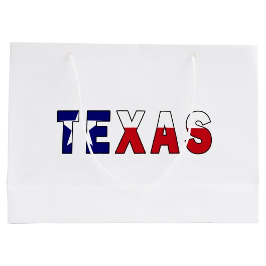 Texas Flag Groot Cadeauzakje (Achterkant)