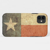 Texas Flag - Grunge Case-Mate iPhone Case (Achterkant (horizontaal))
