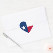 Texas Flag Hart Sticker (Envelop)
