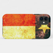 Texas Flag iPhone 5 Barely Daar™ Case-Mate iPhone Case (Achterkant (horizontaal))