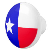 Texas Flag Keramische Deurtrek Knop (Rechts)
