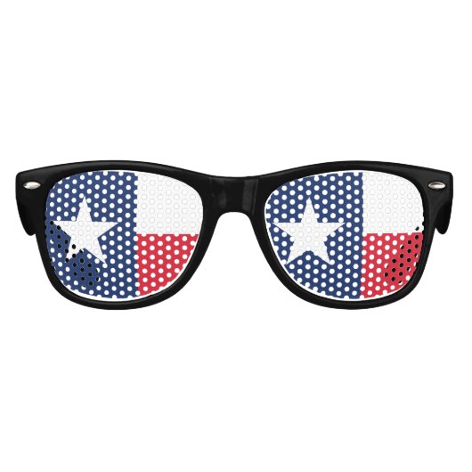 TEXAS FLAG KINDER ZONNEBRIL (Voorkant)