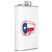 Texas Flag Klim Carabiner Heupfles (Rechts)
