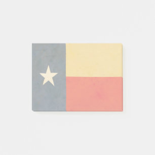 Texas Flag Lone Star State Post merkt op Post-it® Notes