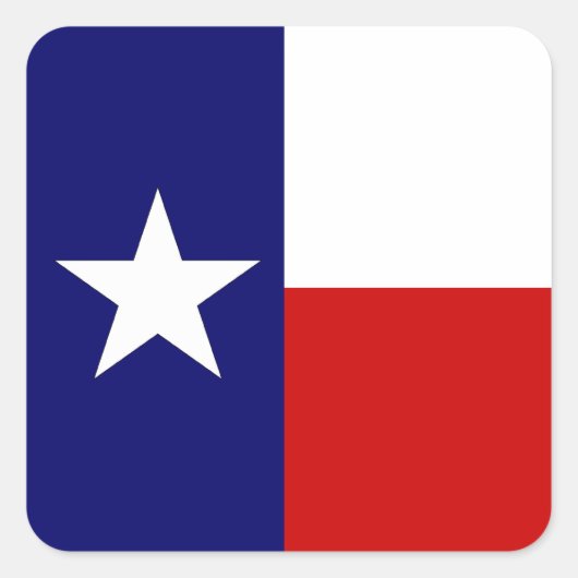 Texas Flag Lone Star State Travel Promo sticker (Voorkant)