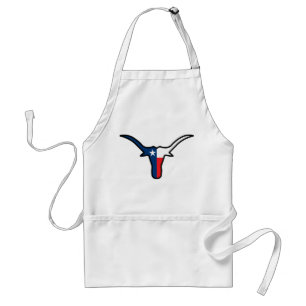 Texas Flag Longhorn Standaard Schort