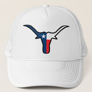 Texas Flag Longhorn Trucker Pet