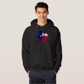 Texas Flag Map Hoodie (Voorkant volledig)