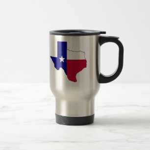 Texas Flag Map Reisbeker