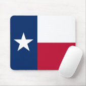 Texas Flag Mousepad Muismat (Met muis)