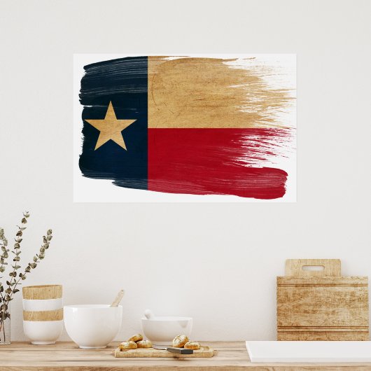Texas Flag Posters (Keuken)