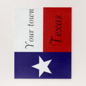 Texas flag Puzzle Legpuzzel (Verticaal)