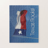 Texas Flag Puzzle Legpuzzel (Verticaal)