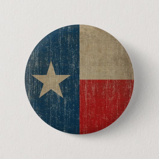  Texas Flag Ronde Button 5,7 Cm (Voorkant)