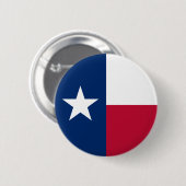 Texas Flag Ronde Button 5,7 Cm (Voorkant /achterkant)