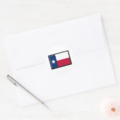 Texas Flag Ronde Sticker (Envelop)