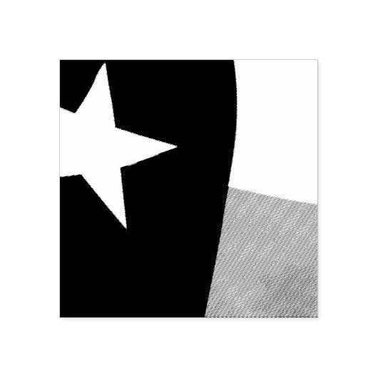 Texas Flag Rubber Stamp Rubberstempel (Afrduk)