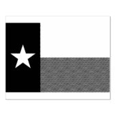 Texas Flag Rubberstempel (Afrduk)