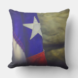 Texas Flag Rustic Lone Star USA Kussen