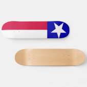 Texas Flag Skateboard (Horizontaal)