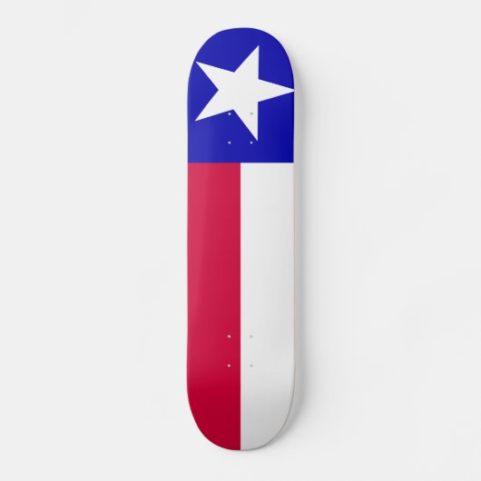 Texas Flag Skateboard (Voorkant)