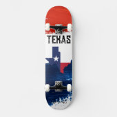 Texas Flag Skateboard (Voorkant)