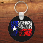 Texas Flag Sleutelhanger (Voorkant)
