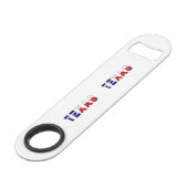 Texas Flag Speed Flessenopener (Achterkant Gekanteld)