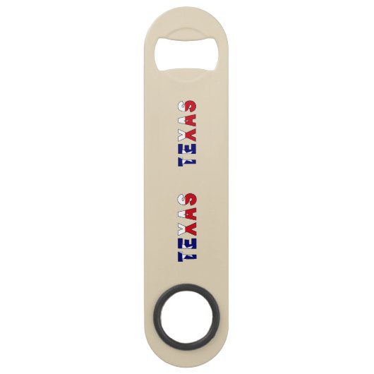 Texas Flag Speed Flessenopener (Voorkant)