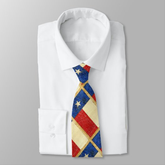 Texas Flag Stropdas - Charles B. Stewart Drawing 1 (Gebonden)
