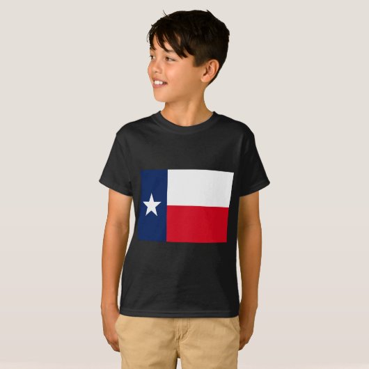 TEXAS FLAG T-SHIRT (Voorkant volledig)