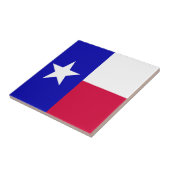 Texas Flag Tegeltje (Zijkant)