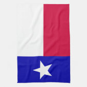Texas Flag Theedoek (Verticaal)