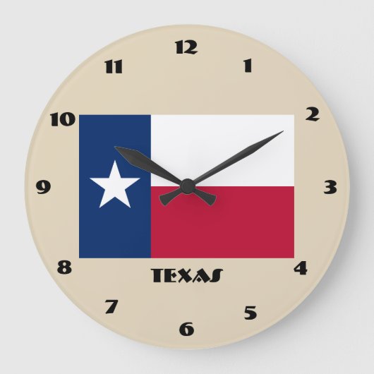 Texas Flag Wall klok (Voorkant)