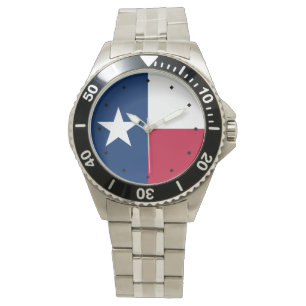 Texas Flag Watch Horloge