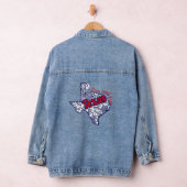 Texas Floral Doodles Denim Jacket (Hangar)