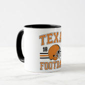 Texas Football Retro Mug (Devant gauche)