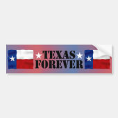 TEXAS FOREVER - Bumpersticker (Voorkant)